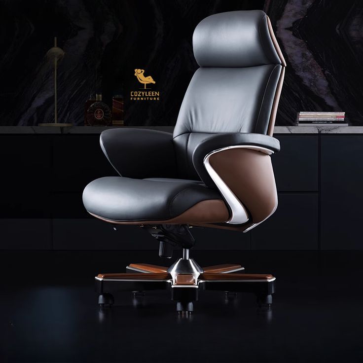 Luxury Executive Boss Chair with Footrest
